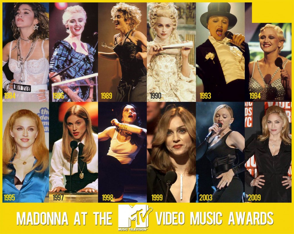 MADONNA MTV VMA1984-2009 FOTOĞRAF SERİLERİ