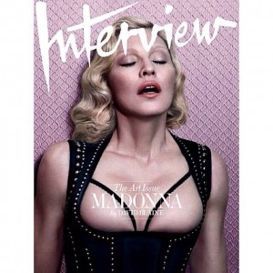 Madonna, Interview dergisinin yeni sayısına kapak oldu #1