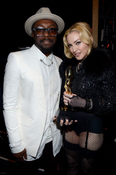 Madonna ve William -Billboard-Music-awards-Backstage-2